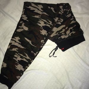 Camo joggers